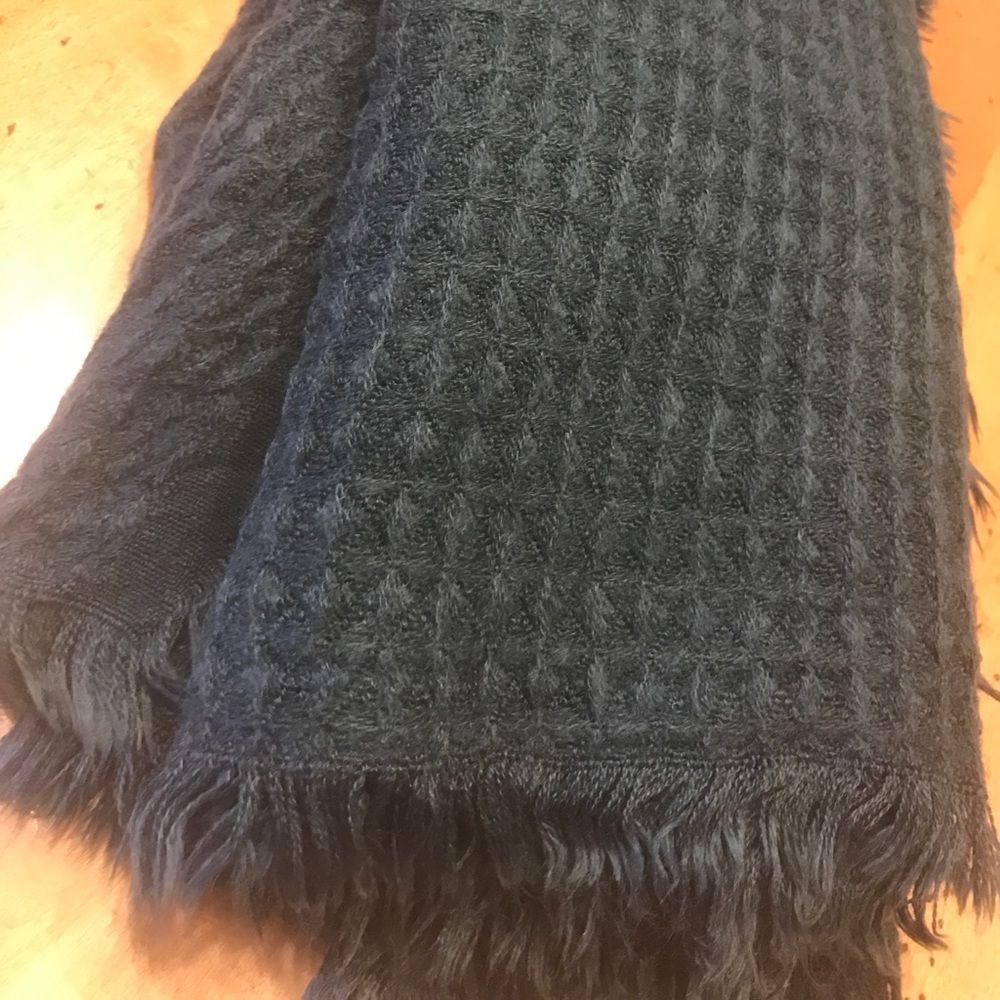 Large Blanket Scarf-Evergreen